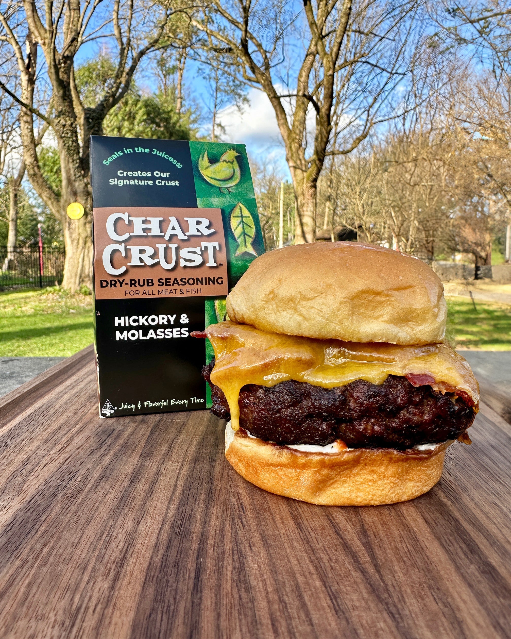 Hickory & Molasses Bacon Cheeseburger